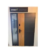 WIKĘD Future Inox FI12 z naświetlem | Drzwi zewnętrzne Premium Termo- wyprzedaż ekspozycji - obrazek 2