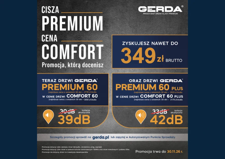 geda-promocja-cisza-premium-cena-comfort